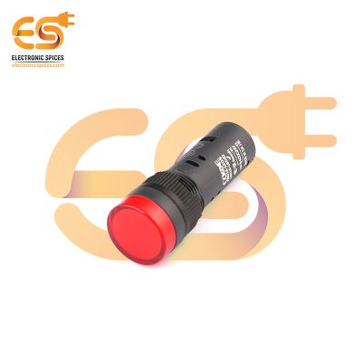 24V Red Indicator Light | 16mm Diameter | IP40 Not Waterproof