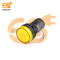 24V Yellow Indicator Light | 22mm Diameter | IP40 Not Waterproof