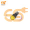 220V Yellow Indicator Light | 8mm Panel Mount | Plastic Signal Lamp