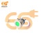 24V 16mm Green LED Indicator | Flat Head | Nickel-Plated Brass | Pin Terminal | IP67