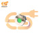 24V 19mm Green LED Light | Flat Head | Nickel-Plated Brass | Pin Terminal | IP67