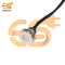 24V 19mm RGB+ LED Light | Flat Head | Nickel-Plated Brass | IP67 with Wire