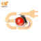 24V 25mm Red LED Light Indicator | Domed Head | Nickel-Plated Brass | Pin Terminal | IP67