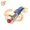 24V 8mm Red LED Light Indicator | Domed Head | Nickel-Plated Brass | Pin Terminal | IP67