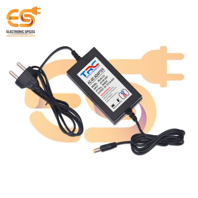 12V Power Adapter | 5.5mm x 2.5mm Plug 5A DC Connector | Power Supply for Electronics and LED Projects