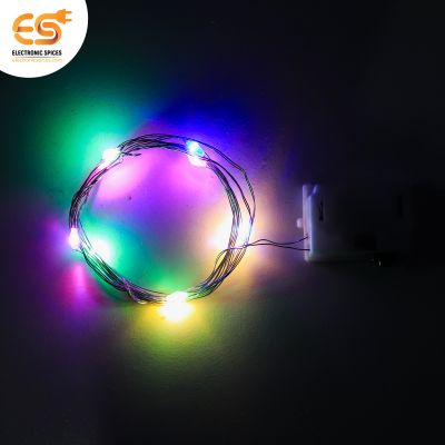 Multicolor LED String Light | Battery Operated (1 Meter)
