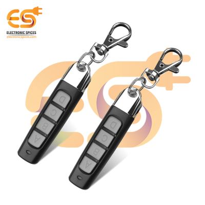 433MHz 4-CH ABCD RF Remote Control | Universal Wireless Transmitter for Smart Door System