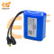 5200mAh 12V Li-ion Rechargeable Battery Pack with BMS & DC Male/Female Connector