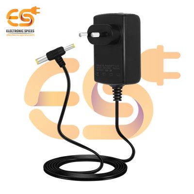 12V 2A SMPS DC Power Supply Adapter with two male plug pin connector