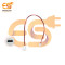 C-Type USB Female Socket with 2-Pin 2.5mm JST Wire Connector (25.5cm)