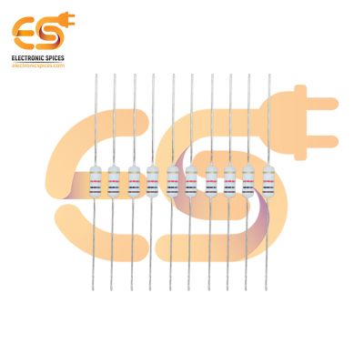 1K (Ω) 1 Watt ±5% Tolerance 1K MR Ω ohm MF Through Hole Resistors Axial Lead Pack of 20