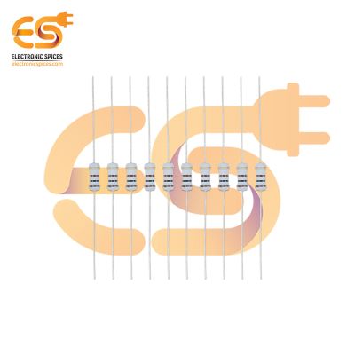 100R (Ω) 1 Watt ±5% Tolerance 100R MR Ω ohm MF Through Hole Resistors Axial Lead Pack of 20