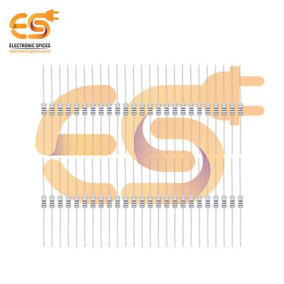 100R (Ω) 1 Watt ±5% Tolerance 100R MR Ω ohm MF Through Hole Resistors Axial Lead Pack of 1000
