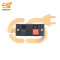 2-Way Push Type Panel Mount Audio Terminal Connector (Red & Black) Pack of 5