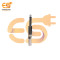 Mono 6.35mm 2-Pole Male Audio Plug Connector | Spring Type Jack for Microphone Cable Wiring