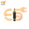Stereo 3.5mm Male Audio Plug Connector Standard Size  for Headphones & Audio Devices