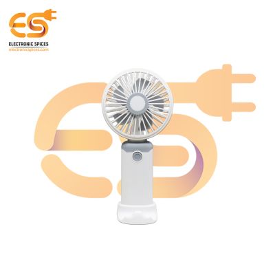 Portable Handheld Fan, USB Rechargeable, Multicolour, 3 Speed Modes, Personal Cooling Fan for Travel, Home & Outdoor Use, Age 8+