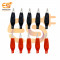 55mm Insulated crocodile alligator clip or test clamps pack of 20 pair