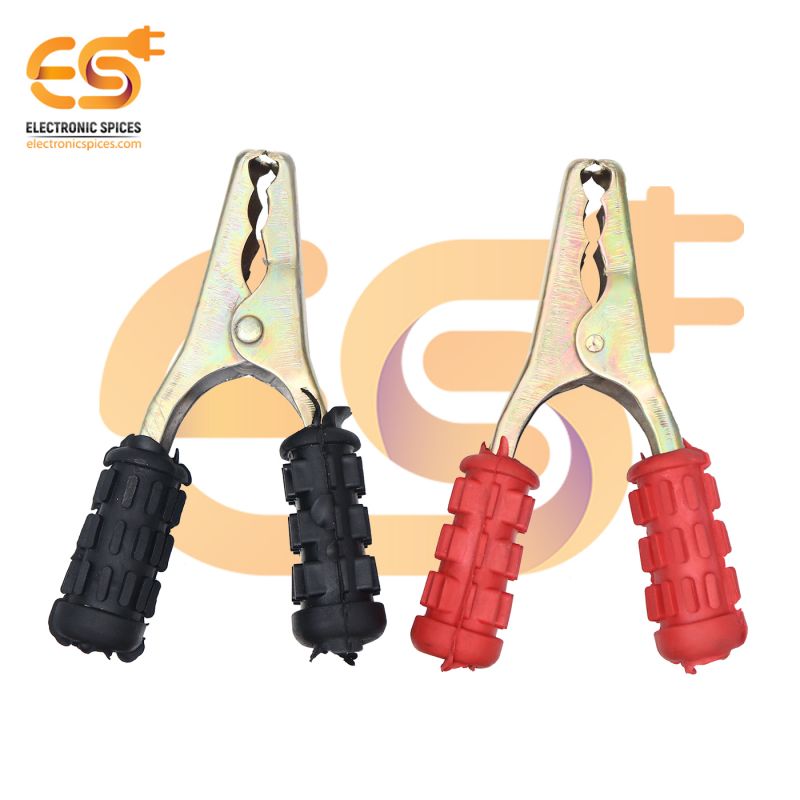 500 Amp Heavy duty crocodile alligator clamp or clips pack of 5 pair