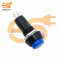 Momentary push to On button blue color horn switch pack of 5pcs