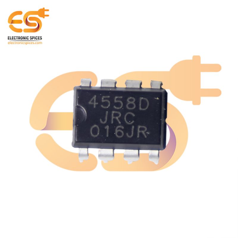 JRC4558D monolithic dual operational amplifier DIP 8 pin IC pack of 2pcs