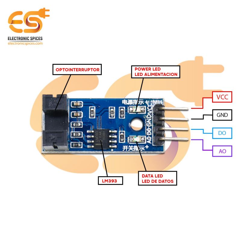 Buy LM393 Motor speed measuring sensor module