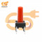 6 x 6 x 11mm Red color tactile momentary push button switch pack of 20pcs