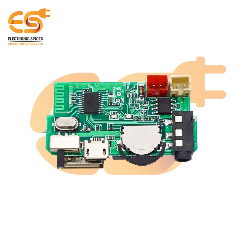 Wireless HI-FI boombox circuit module with in-built bluetooth and 5 watt amplifier for direct speaker pack of 1pcs