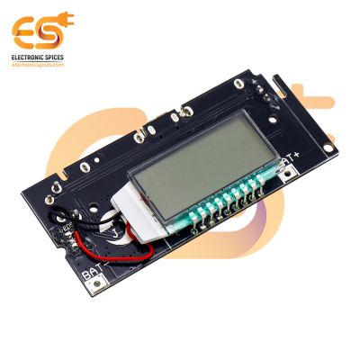 Dual USB Output 5V 2.1A 1A Power bank charging module with digital LCD display indicator pack of 1pcs