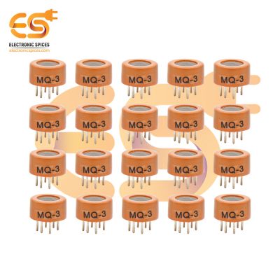 MQ3 Alcohol, Ethanol and smoke detections sensor pack of 10pcs