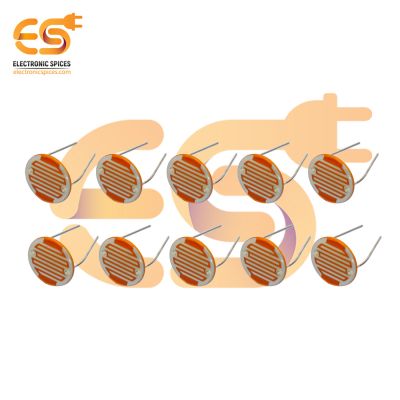 Light dependents resistor sensors 20 mm (LDR) GL20528 pack of 10pcs