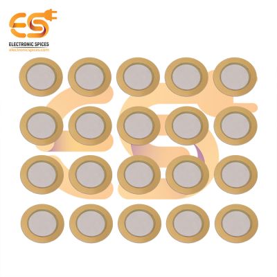 35 mm diameter Piezoelectric sensors plates pack of 100pcs