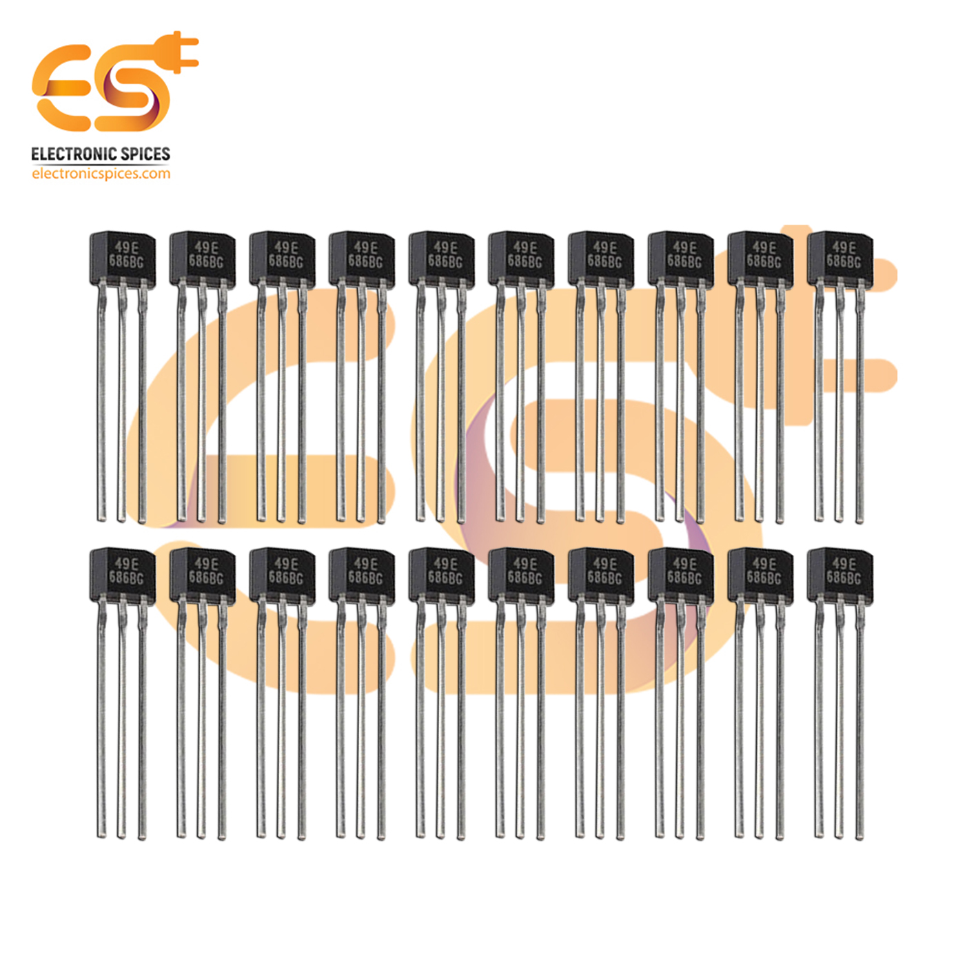 Buy Ah49e Hall Effect Sensors Pack Of 100pcs 4699