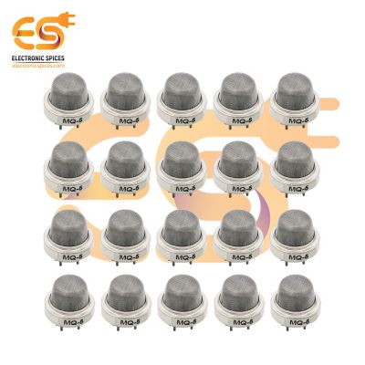 MQ5 LPG and Natural flammable gas detection sensor pack of 10pcs