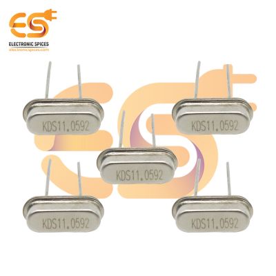 11MHz Electronic quartz crystal oscillator KDS11.0592 through hole 2 pins pack of 20pcs