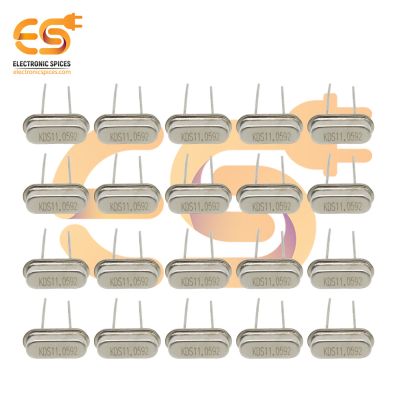11MHz Electronic quartz crystal oscillators KDS11.0592 through hole 2 pins pack of 100pcs