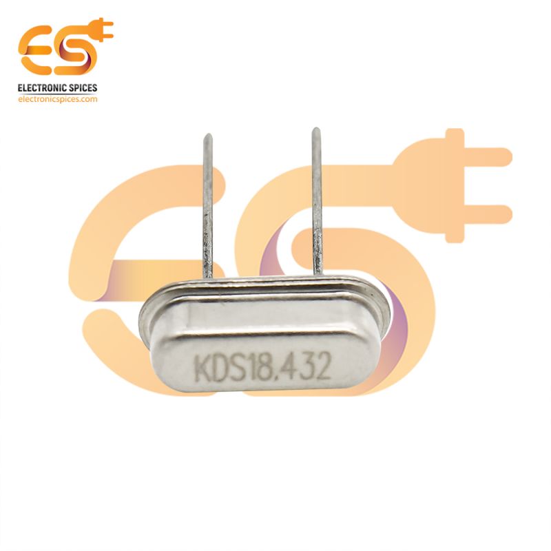18MHz Electronic quartz crystal oscillator KDS18.432 through hole 2 pins pack of 20pcs