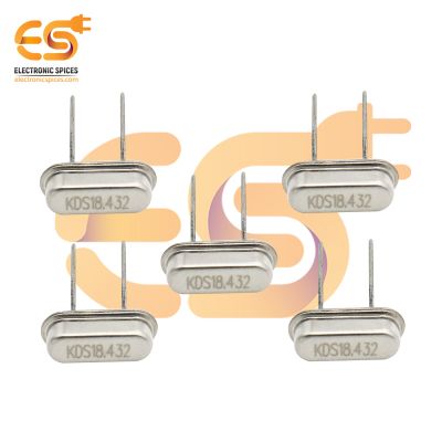 18MHz Electronic quartz crystal oscillator KDS18.432 through hole 2 pins pack of 20pcs