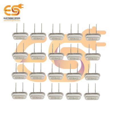 18MHz Electronic quartz crystal oscillators KDS18.432 through hole 2 pins pack of 100pcs