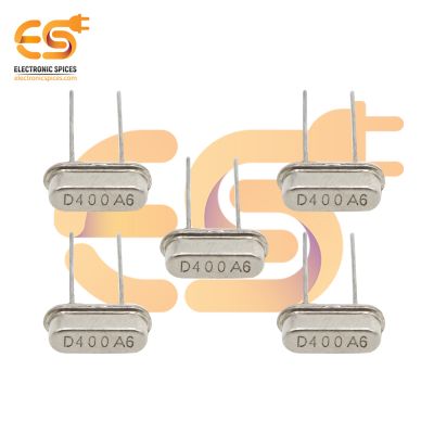 4MHz Electronic quartz crystal oscillator D400A6 through hole 2 pins pack of 20pcs