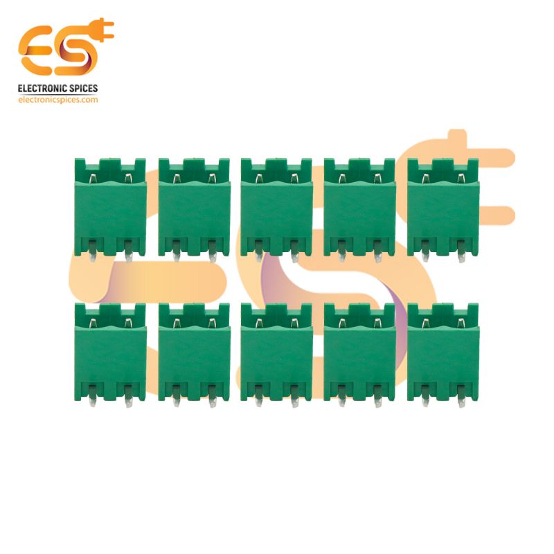 2EDGR-5.08-2P 2 pin 5.08mm pitch Pluggable Male terminal block connectors pack of 20pcs