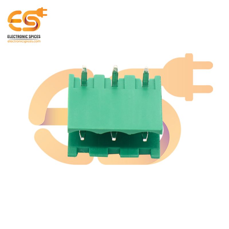 2EDGR-5.08-3P 3 pin 5.08mm pitch Pluggable Male terminal block connector pack of 5pcs