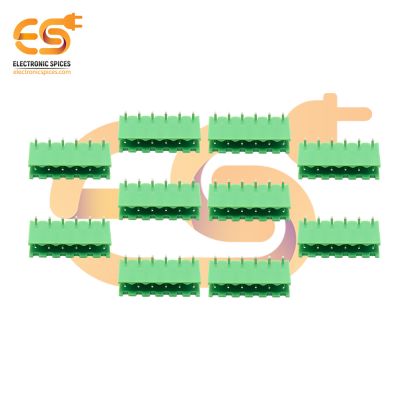 2EDGR-5.08-6P 6 pin 5.08mm pitch Pluggable Male terminal block connectors pack of 20pcs