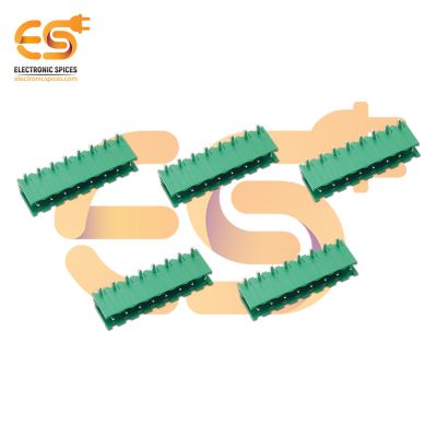 2EDGR-5.08-8P 8 pin 5.08mm pitch Pluggable Male terminal block connector pack of 5pcs