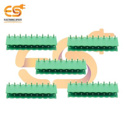 2EDGR-5.08-9P 9 pin 5.08mm pitch Pluggable Male terminal block connector pack of 5pcs