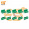 Male and Female pair of 5 pin 5.08mm pitch pluggable terminal block connector pack of 5 pair (2EDGR-5.08-5P and 2EDGK-5.08-5P)