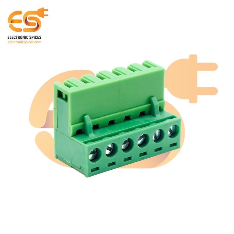 Buy Male and Female terminal block connectors pack of 10 pair (2EDGR5.