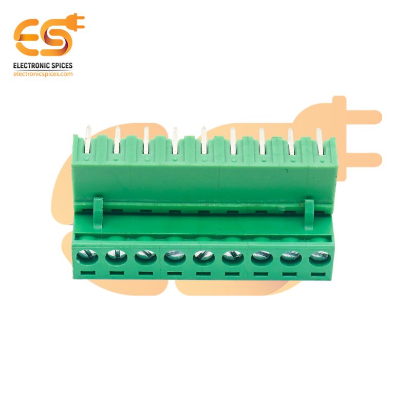 Buy Male And Female Terminal Block Connectors Pack Of 20 Pair 2edgr 508 9p And 2edgk 508 9p 5100