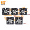 Mini 6025 2.40 inch (60x60x25mm) Brushless 12V DC exhaust cooling fans pack of 10pcs
