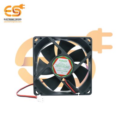 Small 8025 3 inch (80x80x25mm) Brushless 12V DC exhaust cooling fan single piece